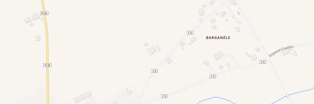 Plan du 435 Che de Saint Coufan à Castelmayran