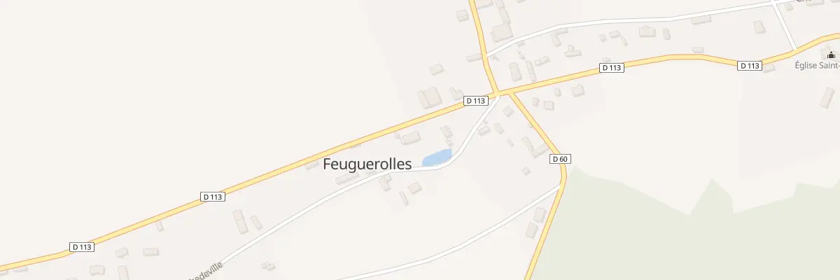 Plan du 2 Rue Chedeville à Feuguerolles