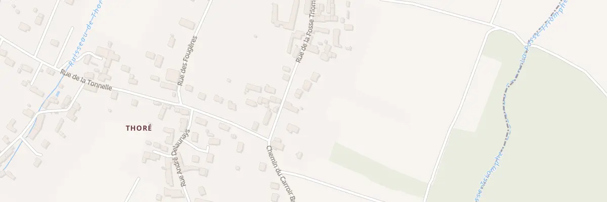 Plan du 37 Rue de la Fosse Triomphe à Civray-de-Touraine