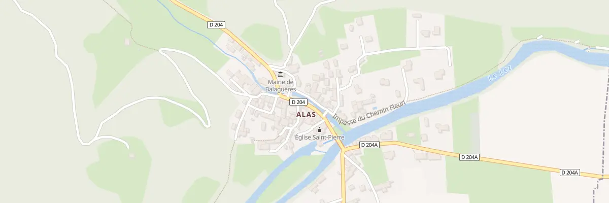 Plan du 148 Village à Balaguères