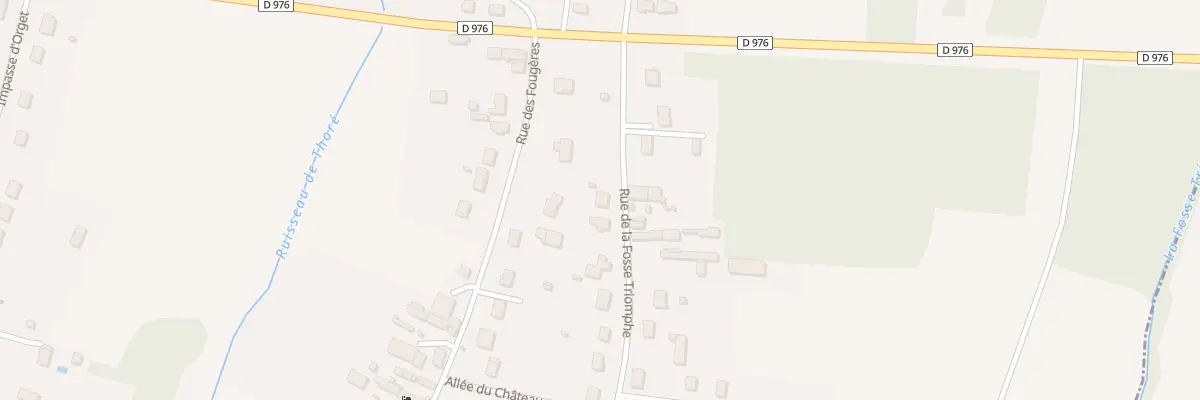 Plan du 2A Rue de la Fosse Triomphe à Civray-de-Touraine