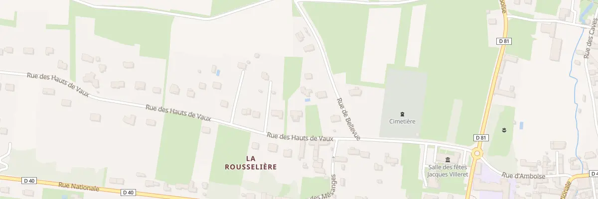 Plan du 102 Rue des Hauts de Vaux à Civray-de-Touraine