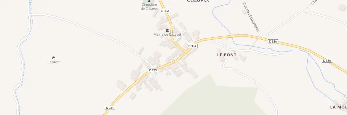 Plan du 12 Rue des 2 Fontaines à Cazavet