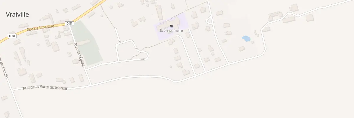 Plan du 3 Che des Écoliers à Vraiville