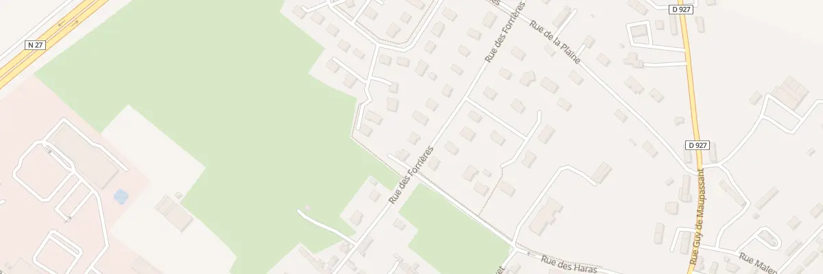 Plan du 25 Rue des Forrières à Tôtes
