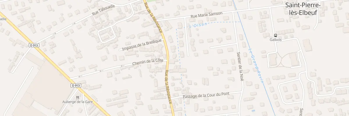 Plan du 333 Rue de la Résistance à Saint-Pierre-lès-Elbeuf