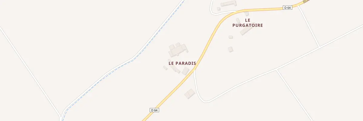 Plan du 45 Bezay à Nourray