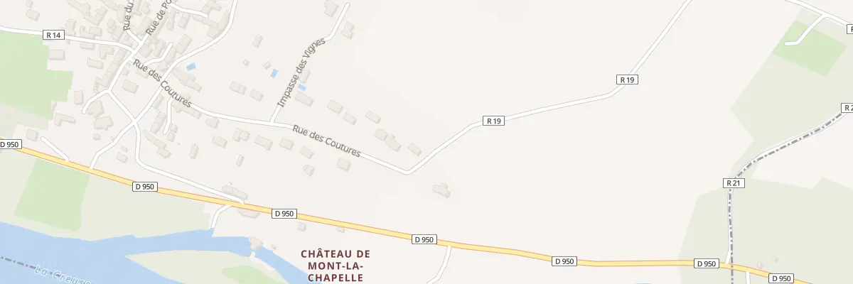 Plan du 23 Rue des Coutures à Pouligny-Saint-Pierre