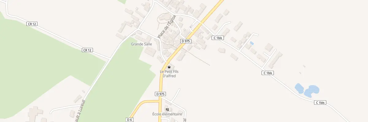 Plan du 15 Rue de la Mairie à Lureuil