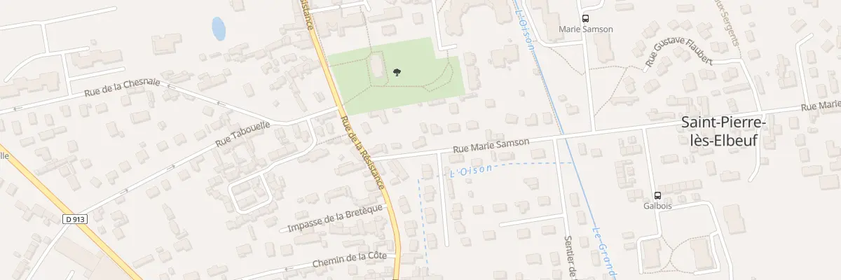 Plan du 530 Rue Marie Samson à Saint-Pierre-lès-Elbeuf