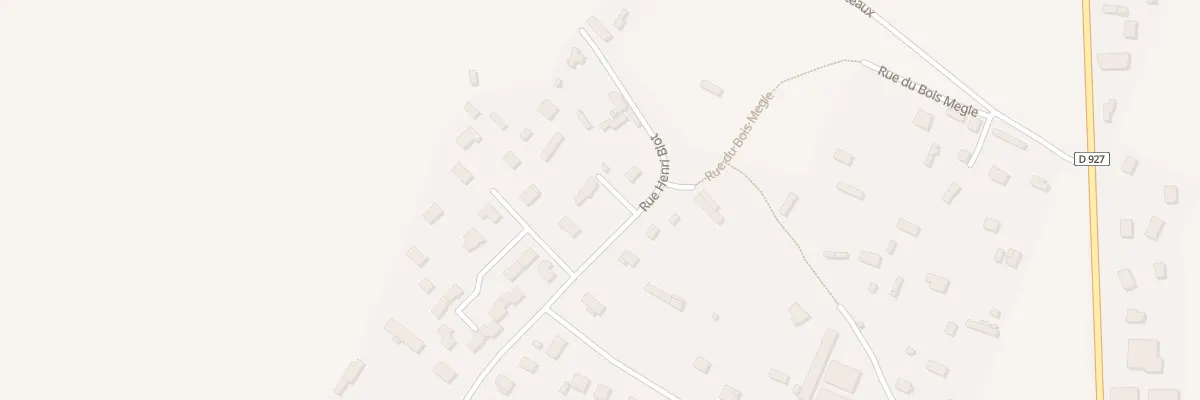 Plan du 891 Rue Henri Blot à Biville-la-Baignarde