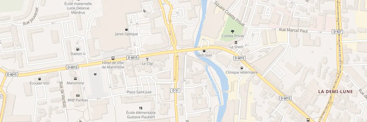Plan du 4 Rue de l’Eglise à Maromme