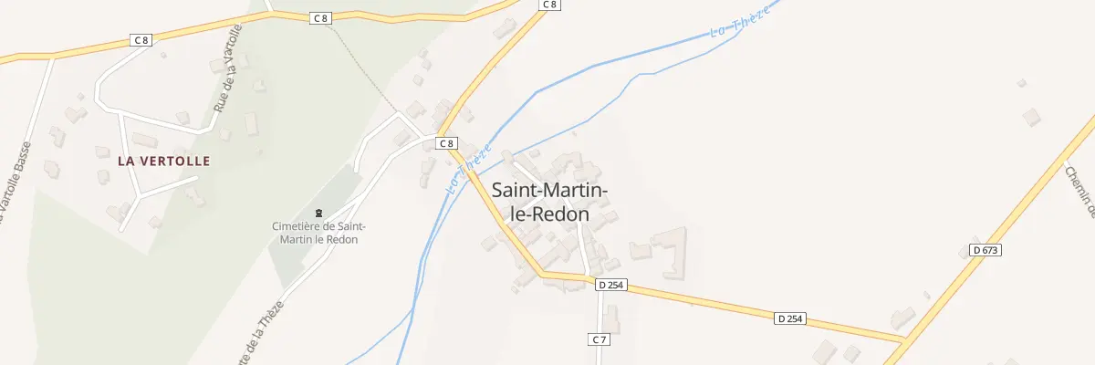 Plan du 11 Pl Saint Martial à Saint-Martin-le-Redon
