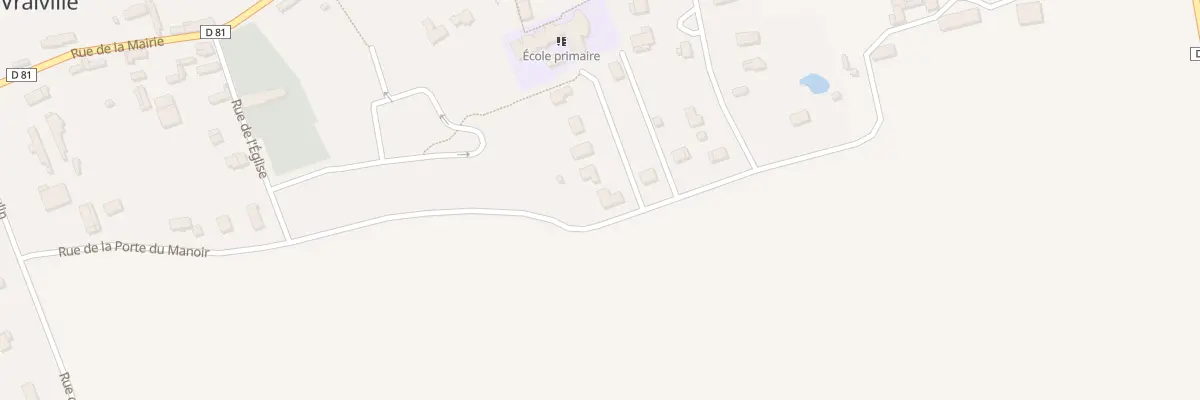 Plan du 1 Che des Écoliers à Vraiville