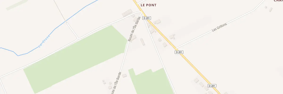Plan du 1 Rte de l’Ile Barde à Limeray