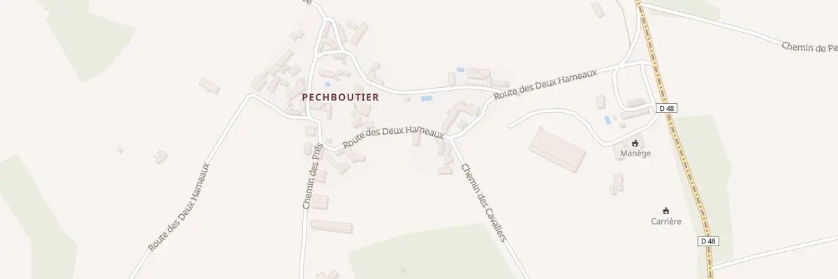 Plan du 50C Pechboutier à Saint-Cyprien