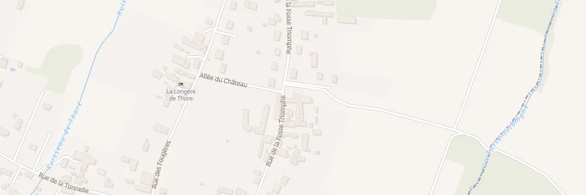 Plan du 19 Rue de la Fosse Triomphe à Civray-de-Touraine
