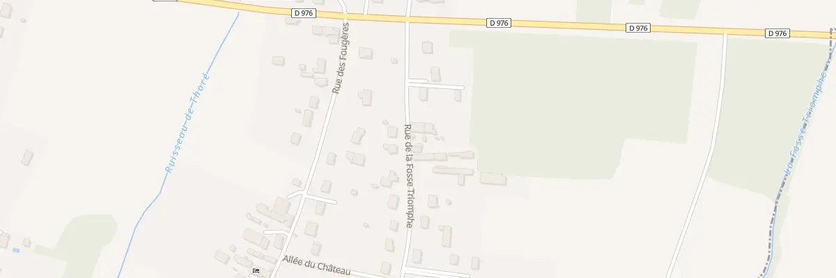 Plan du 5 Rue de la Fosse Triomphe à Civray-de-Touraine