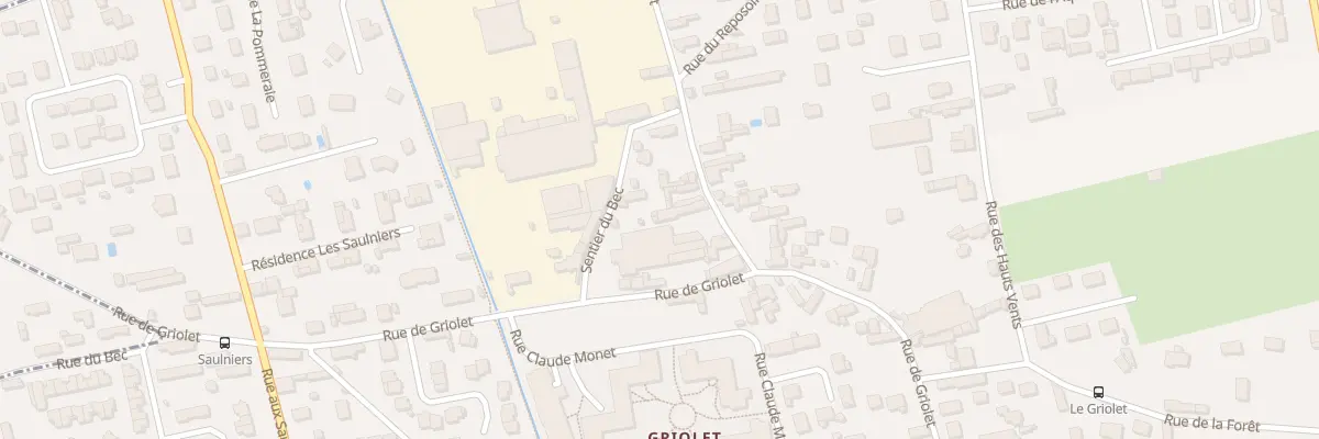 Plan du 268 Rue Ludovic Becquet à Saint-Pierre-lès-Elbeuf
