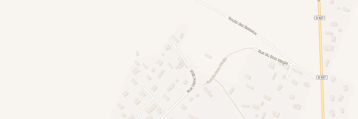 Plan du 1020 Rue Henri Blot à Biville-la-Baignarde