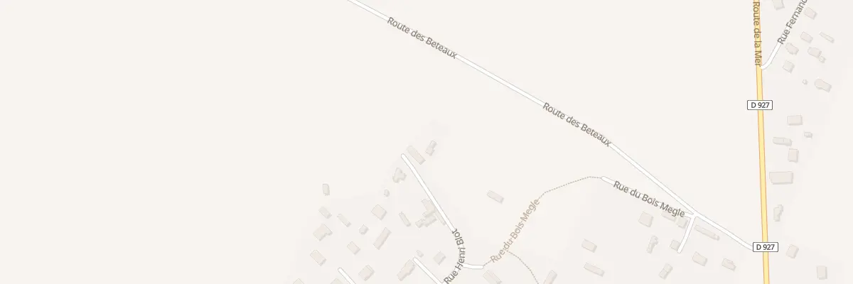 Plan du 1044 Rue Henri Blot à Biville-la-Baignarde