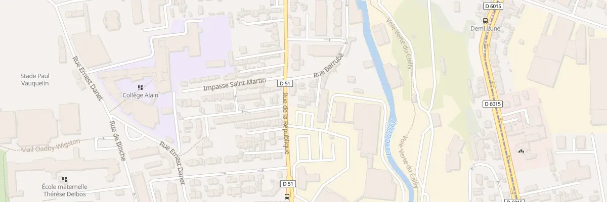 Plan du 17B Rue de la République à Maromme