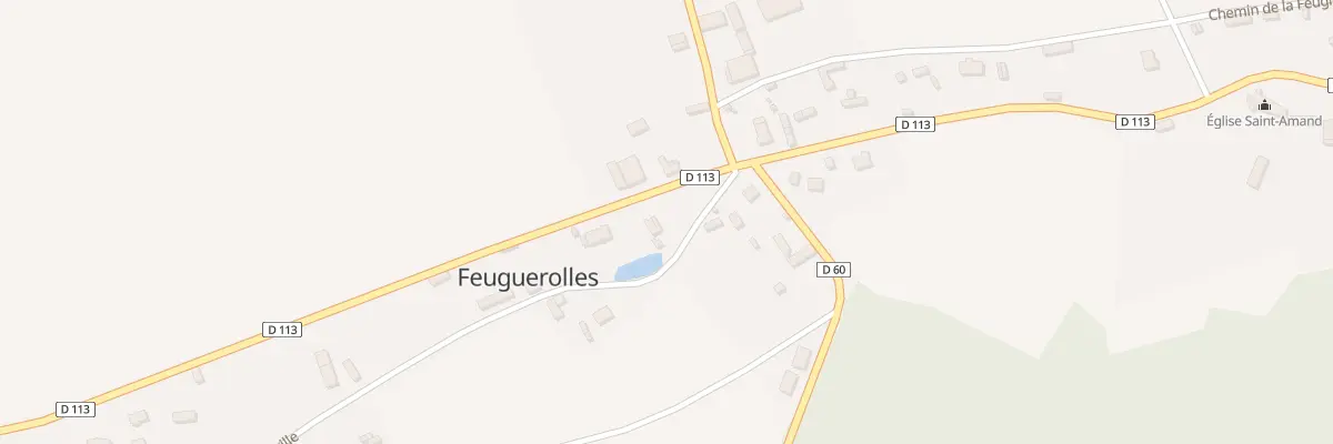 Plan du 22 Feuguerolles à Feuguerolles