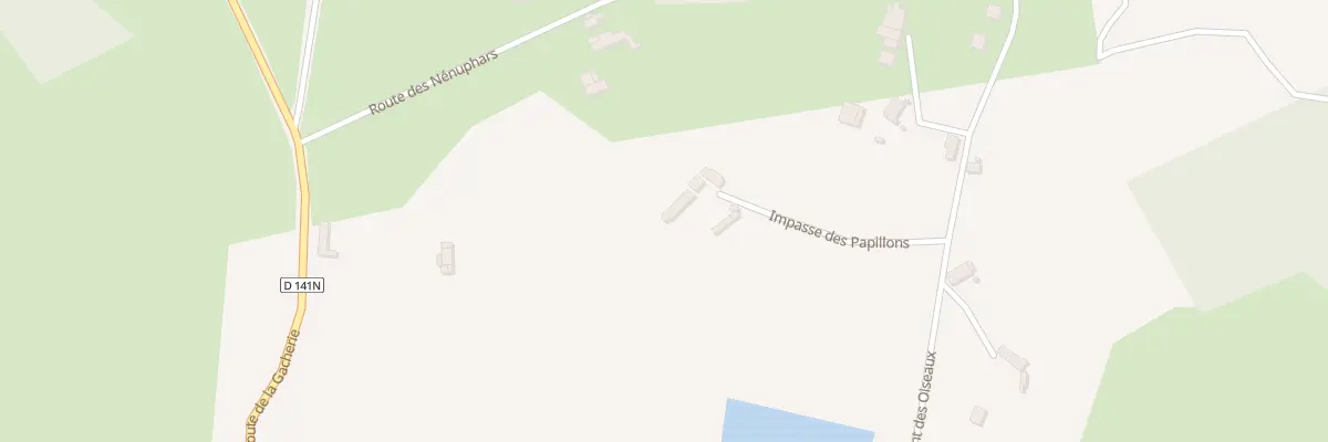 Plan du 6 Imp des Papillons à Bussière-Galant