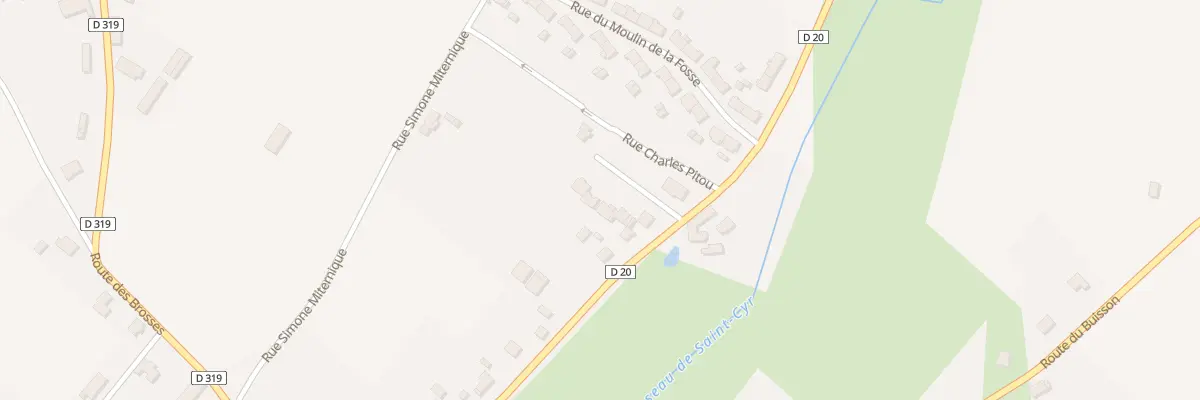 Plan du 7 Rue des Coquelicots à Senonches