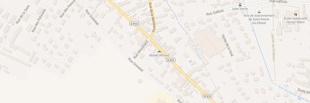 Plan du 2073 Rue de Louviers à Saint-Pierre-lès-Elbeuf
