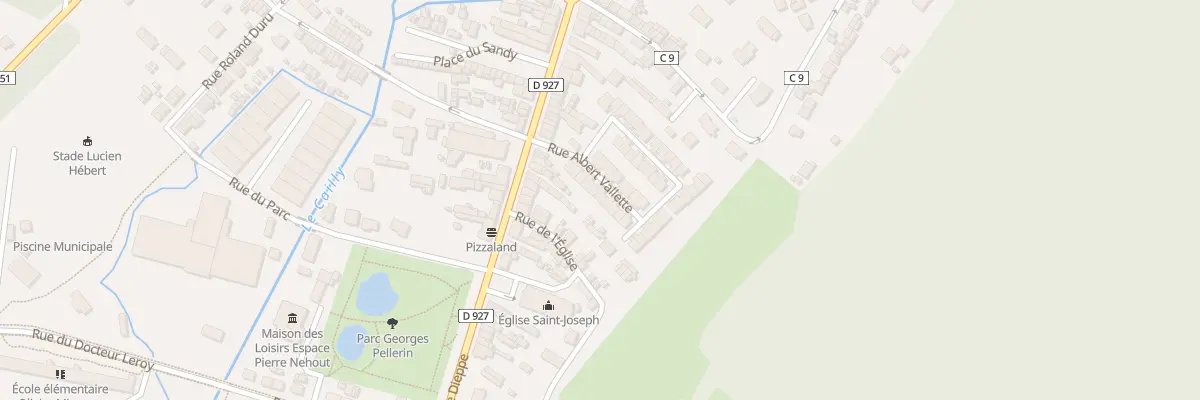 Plan du 5 Rue Albert Valette à Malaunay