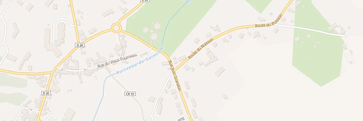Plan du 1 Rte du Buisson à Senonches