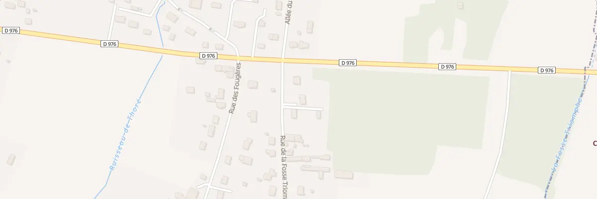 Plan du 3B Rue de la Fosse Triomphe à Civray-de-Touraine