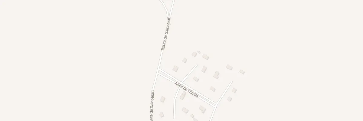 Plan du 3 All des Charmes à Caugé