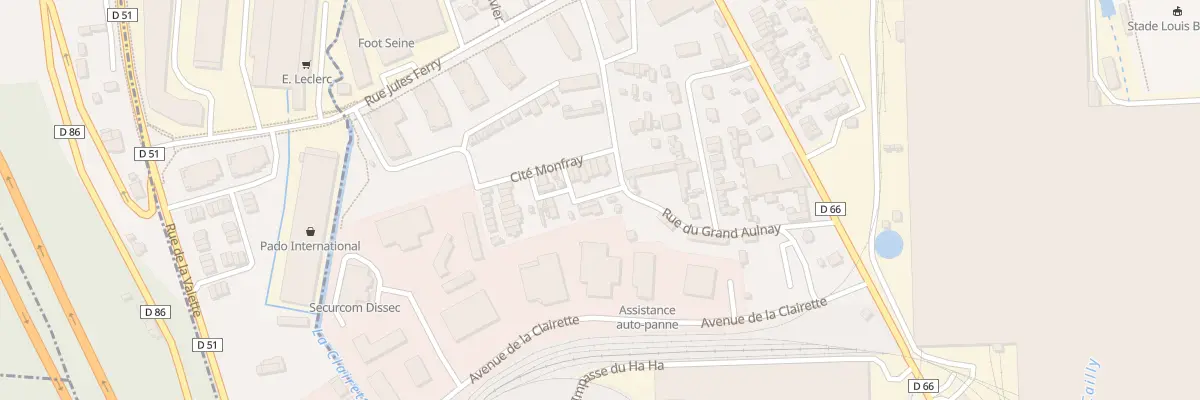 Plan du 20 Cité Monfray à Déville-lès-Rouen