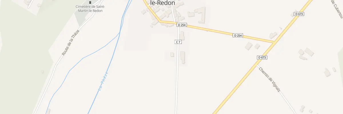 Plan du 5043F Saint Martin à Saint-Martin-le-Redon