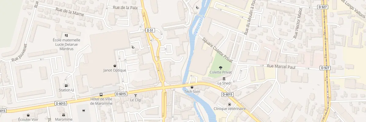 Plan du 90 Rue Martyrs Resistance à Maromme