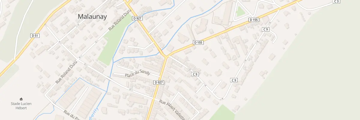 Plan du 3 Rue Léon Malandin à Malaunay
