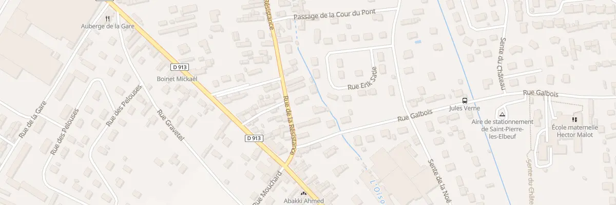 Plan du 581 Rue de la Résistance à Saint-Pierre-lès-Elbeuf