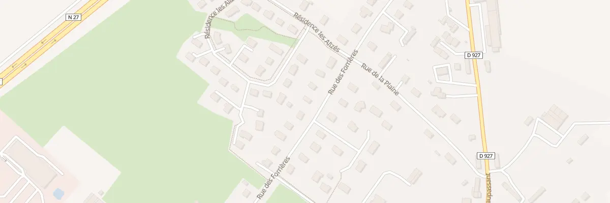 Plan du 33 Rue des Forrières à Tôtes