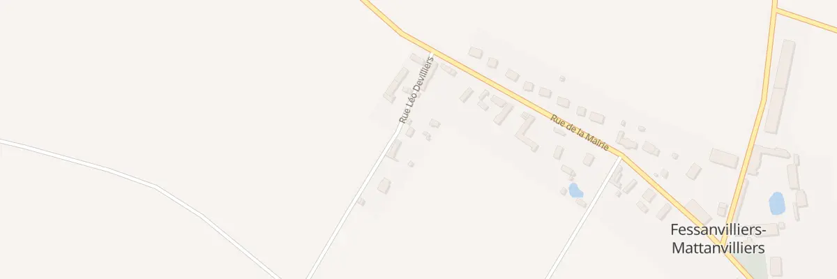 Plan du 4 Rue Léo Devilliers à Fessanvilliers-Mattanvilliers