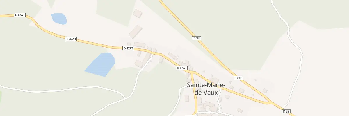 Plan du 12 Rue de l’Eglise à Sainte-Marie-de-Vaux