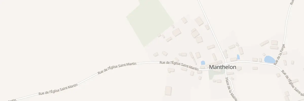 Plan du 9138 Rue de l’Eglise Saint Martin à Mesnils-sur-Iton