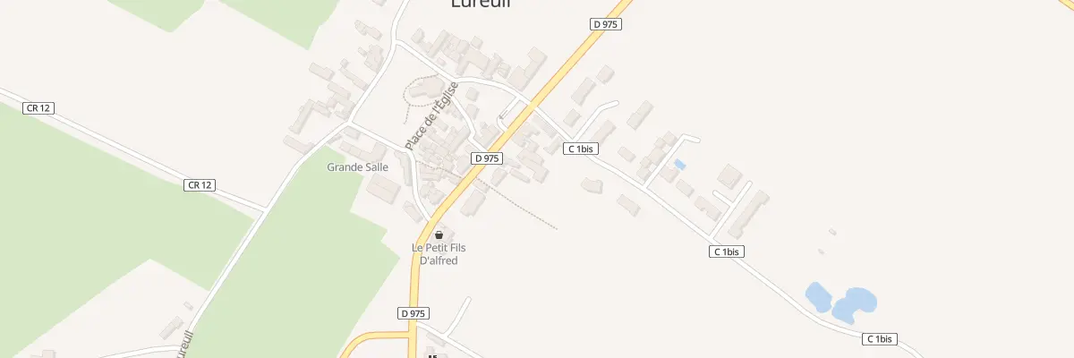 Plan du 9 Rue de la Mairie à Lureuil