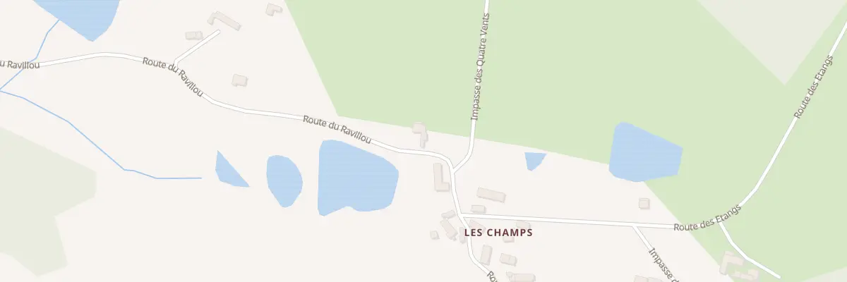 Plan du 112 Rte du Ravillou à Dussac