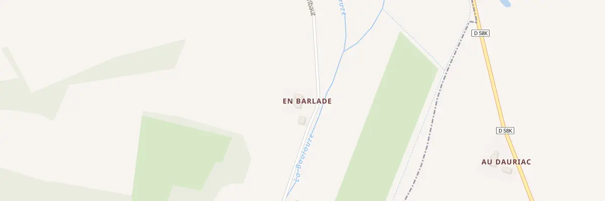 Plan du 484 Che de Larribaut à Endoufielle