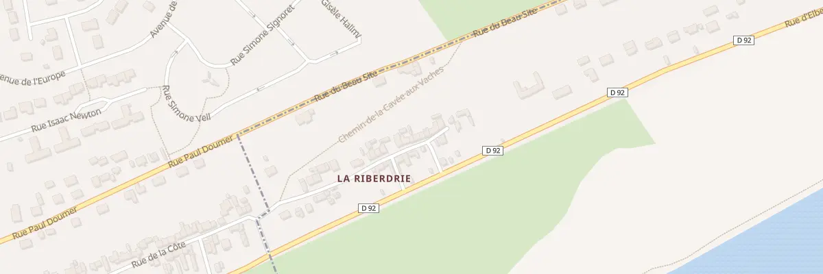 Plan du 6 Rue de la Riberdrie à Freneuse