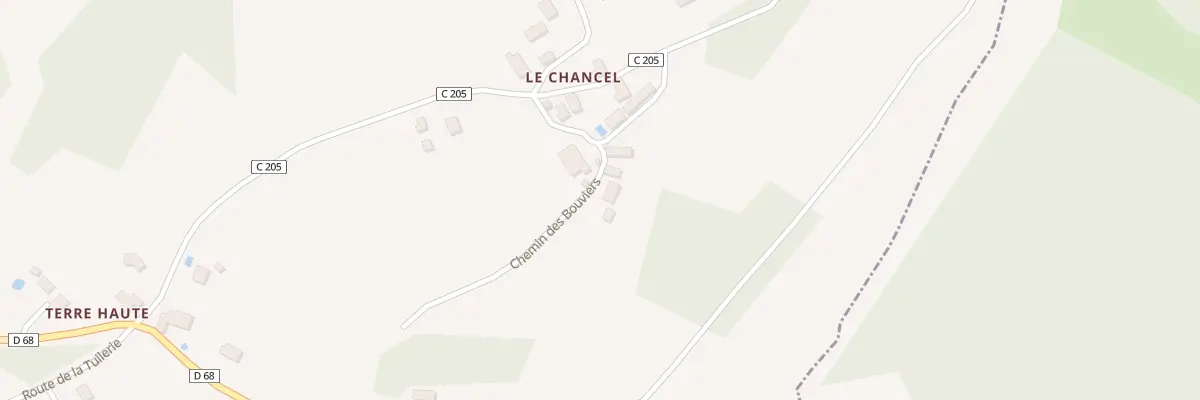 Plan du 96B Le Chancel à Ajat