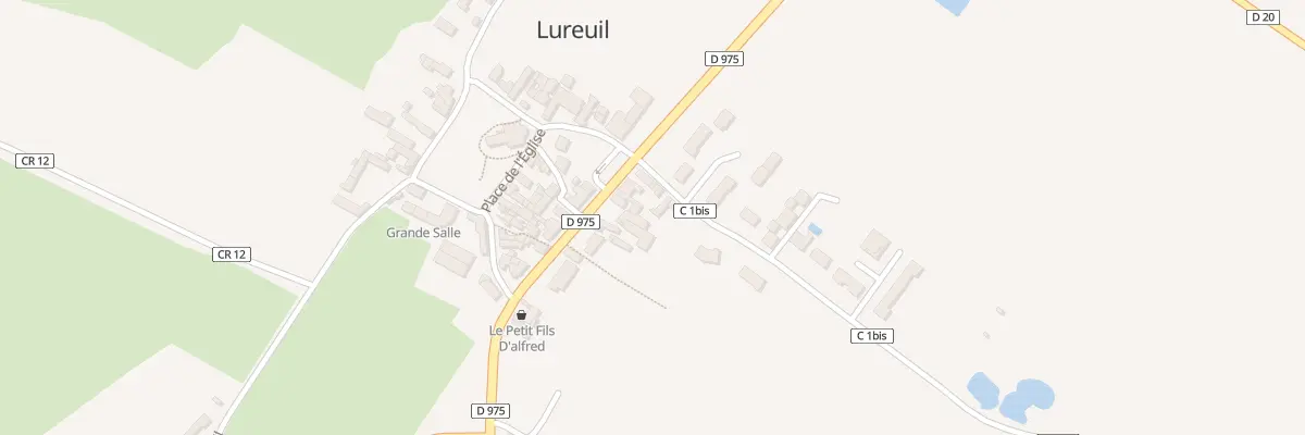 Plan du 5 Rue de la Mairie à Lureuil
