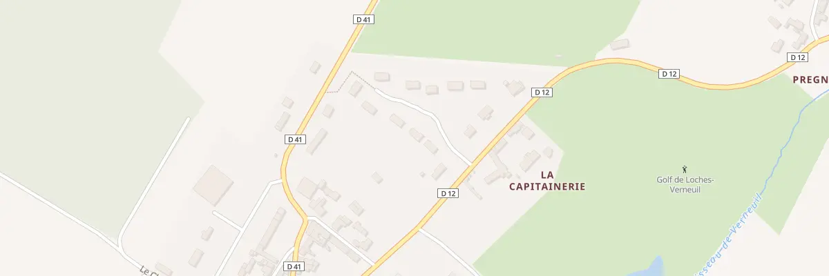 Plan du 3 Imp de la Capitainerie à Verneuil-sur-Indre